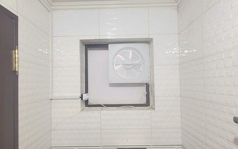 화장실 환풍기 시공 현장