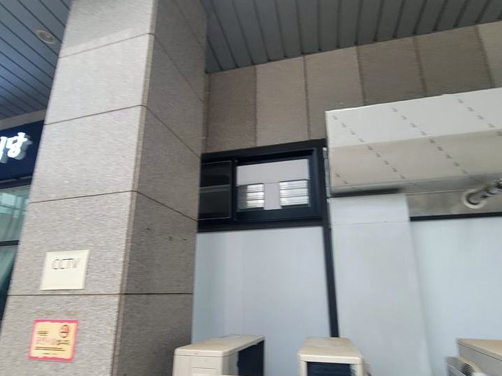 외벽 창 환풍기 설치 시공 후